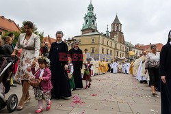 Procesja Bożego Ciała w Krakowie