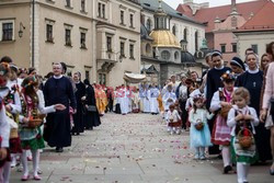 Procesja Bożego Ciała w Krakowie