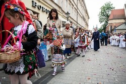 Procesja Bożego Ciała w Krakowie