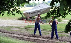 Krakowskie Błonia przygotowywane na ŚDM 2016