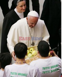 Spotkaie papieża Franciszka z chorymi