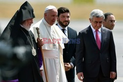 Papiez Franciszek w Armenii