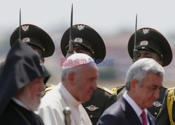 Papiez Franciszek w Armenii