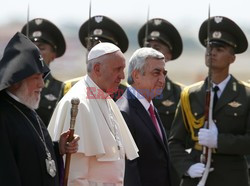 Papiez Franciszek w Armenii