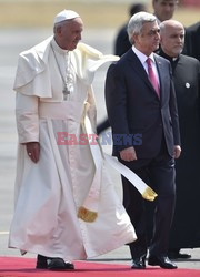 Papiez Franciszek w Armenii