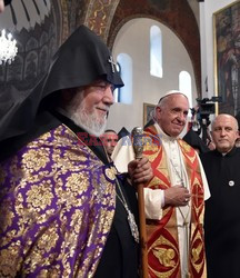 Papiez Franciszek w Armenii