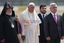 Papiez Franciszek w Armenii