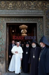 Papiez Franciszek w Armenii