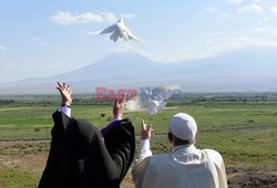 Papiez Franciszek w Armenii