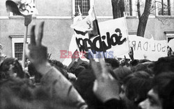 Strajki i demonstracje Solidarności