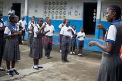 Szkoła dla głuchych dzieci w Liberii - Eyevine