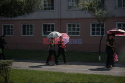 Codzienne życie w Pjongjang - AFP