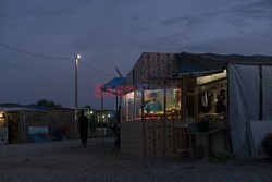 Obóz The Jungle w Calais - NYT