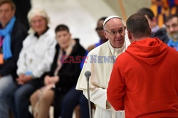 Bezdomni na audiencji u papieża Franciszka