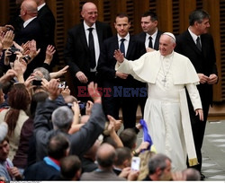 Bezdomni na audiencji u papieża Franciszka