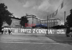 Strajki i demonstracje Solidarności