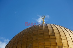 Meczet Al-Aksa i Kopuła na Skale po pracach renowacyjnych - ABACA 