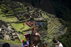 Susan Sarandon na otwarciu dla turystów cytadeli Machu Picchu 