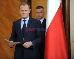 Konferencja prasowa Donalda Tuska