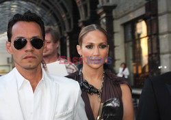 Jennifer Lopez i Marc Anthony w Moskwie