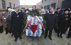 72. rocznica wyzwolenia obozu koncentracyjnego Auschwitz