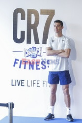 Cristiano Ronaldo na prezentacji CR7 Crunch Fitness