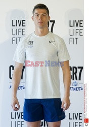 Cristiano Ronaldo na prezentacji CR7 Crunch Fitness