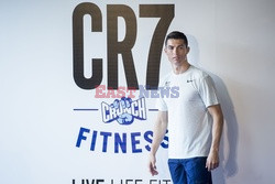 Cristiano Ronaldo na prezentacji CR7 Crunch Fitness