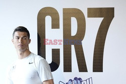 Cristiano Ronaldo na prezentacji CR7 Crunch Fitness