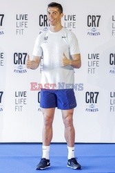 Cristiano Ronaldo na prezentacji CR7 Crunch Fitness