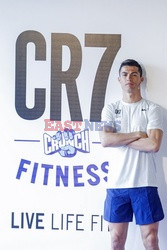 Cristiano Ronaldo na prezentacji CR7 Crunch Fitness