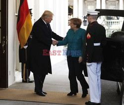 Angela Merkel w Białym Domu