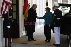 Angela Merkel w Białym Domu