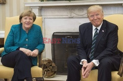 Angela Merkel w Białym Domu