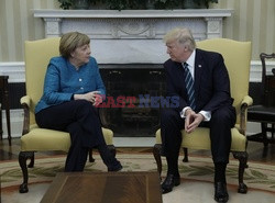 Angela Merkel w Białym Domu