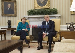 Angela Merkel w Białym Domu