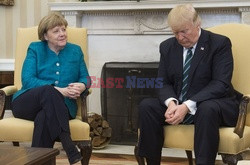 Angela Merkel w Białym Domu