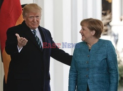 Angela Merkel w Białym Domu