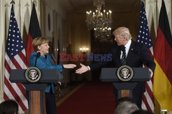 Angela Merkel w Białym Domu