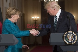 Angela Merkel w Białym Domu