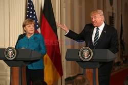 Angela Merkel w Białym Domu