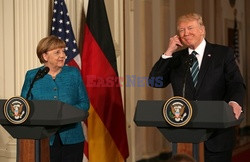 Angela Merkel w Białym Domu