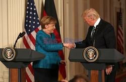 Angela Merkel w Białym Domu