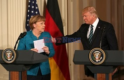 Angela Merkel w Białym Domu