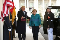 Angela Merkel w Białym Domu