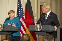 Angela Merkel w Białym Domu