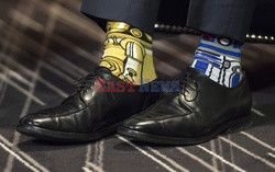 Premier Kanady Justin Trudeau założył skarpetki Star Wars