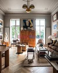 Wyszukane dekoracje w londyńskim mieszkaniu - Andreas Von Einsiedel