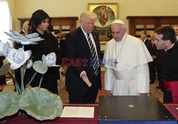 Donald Trump na audiencji u papieża Franciszka