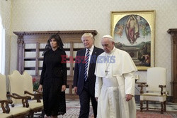 Donald Trump na audiencji u papieża Franciszka